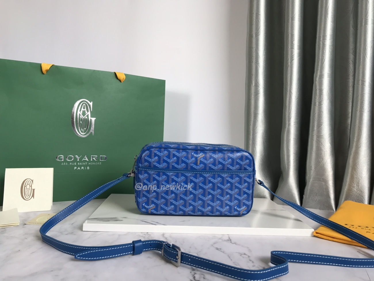 Goyard Cap Vert Camera Bag 13 Cm X 6.5 Cm X 22 Cm (20) - newkick.vip